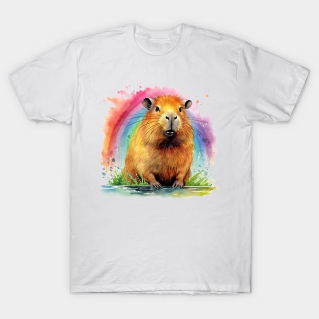 capybara T-Shirt by piratesnow